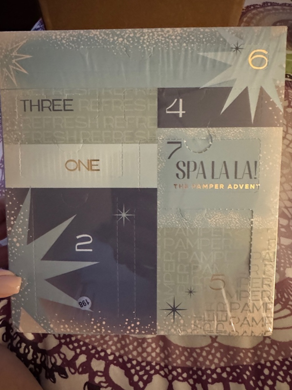 Spa La La! Pamper Advent Calendar - Blue Multi